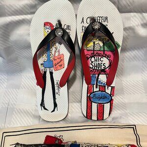 Brighton Flip Flops-Size 9
